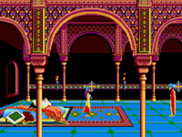 une photo d'Ã©cran de Prince Of Persia (Atari ST) sur Atari ST